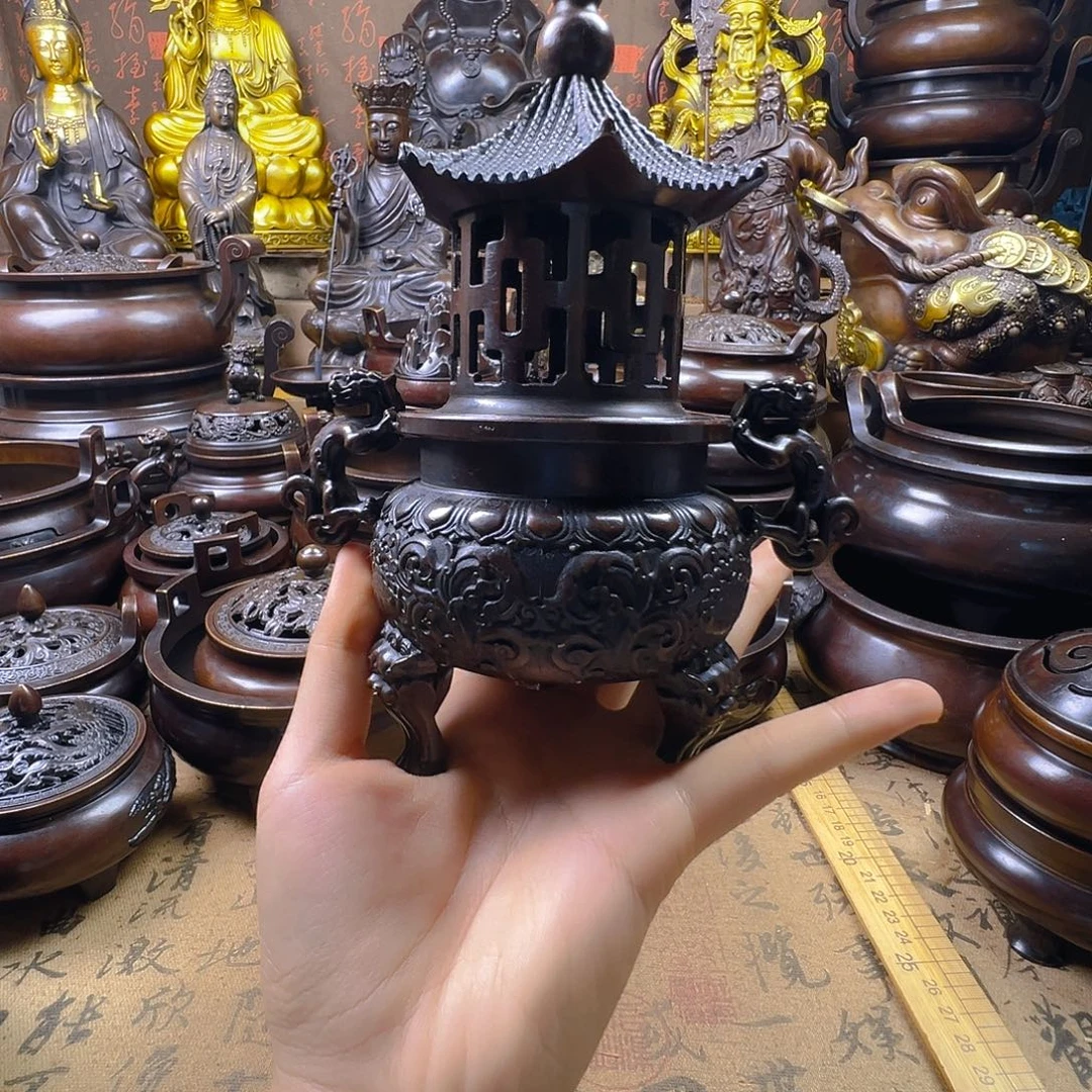 香炉铜香炉铜工艺品