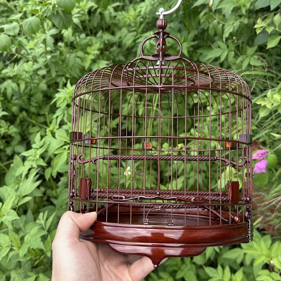 广笼鸟笼52条绣眼笼.幼枝水滴脚.陈荣笼