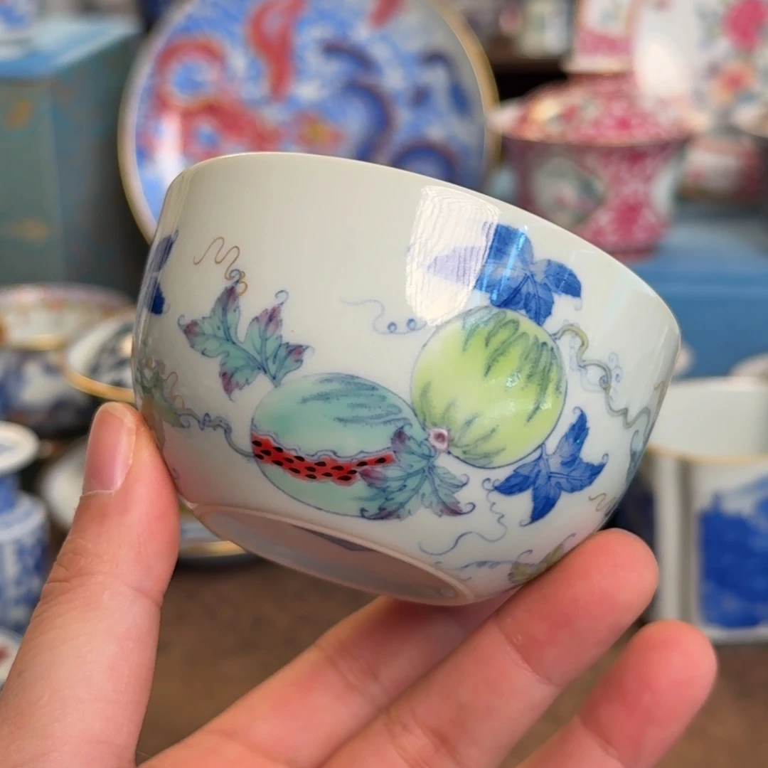 纯手工手绘陶瓷茶具