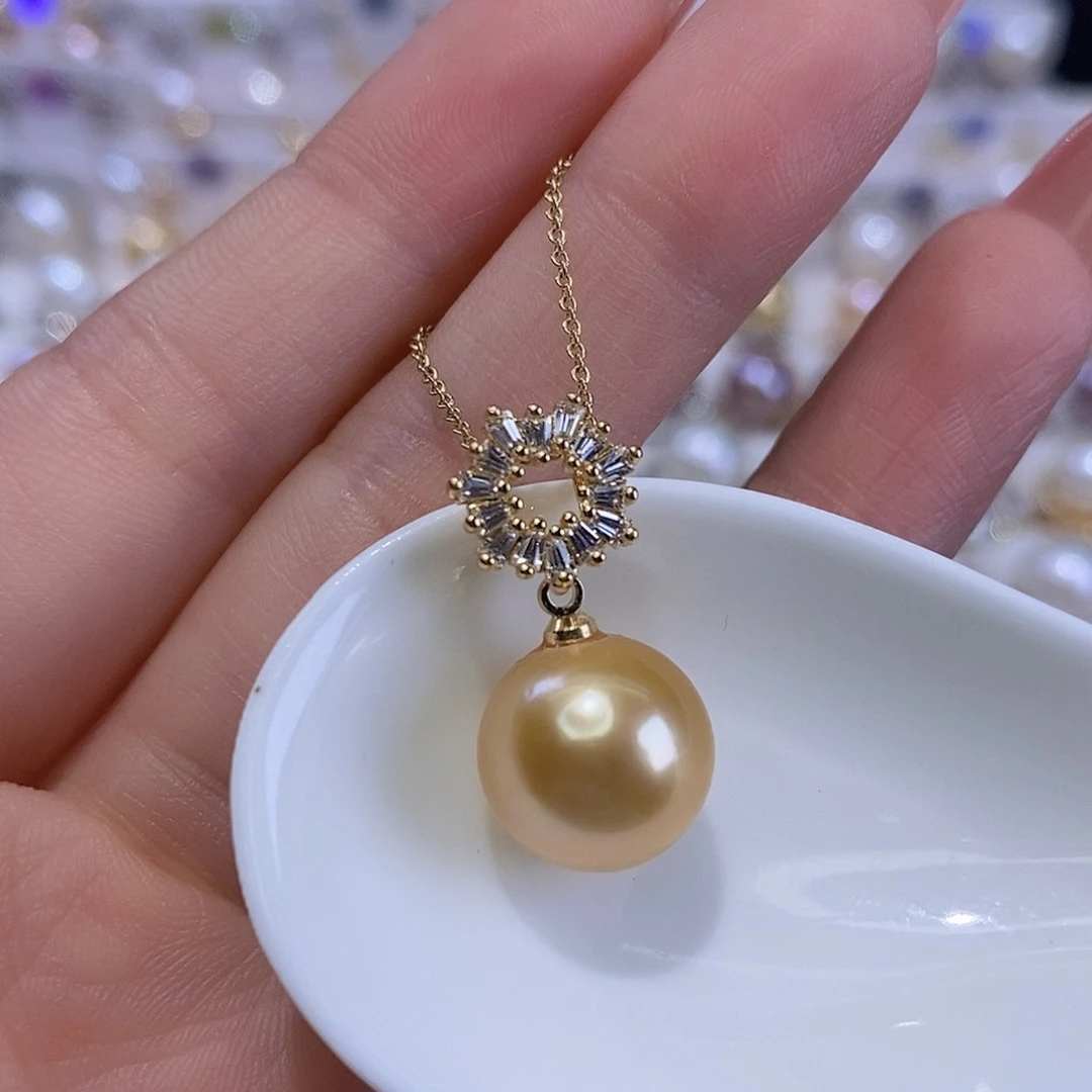 淡水珍珠合金颈饰