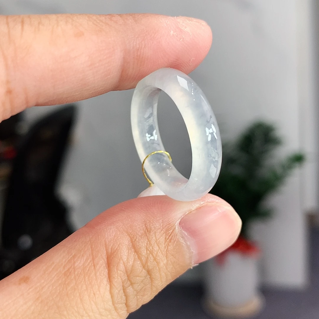 翡翠未镶嵌戒指15号