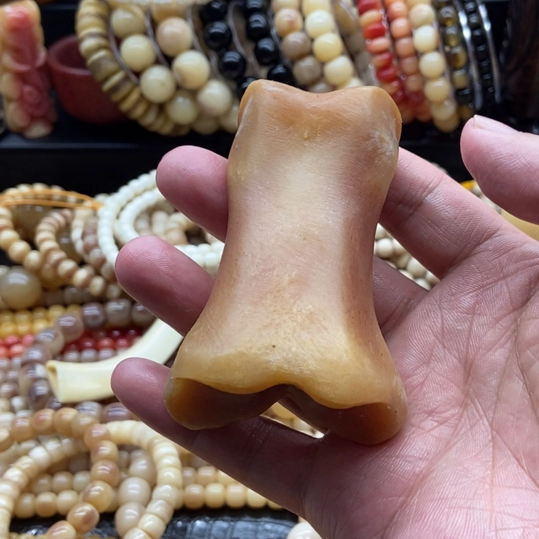 驼骨手串/手链开****饼骨节把件