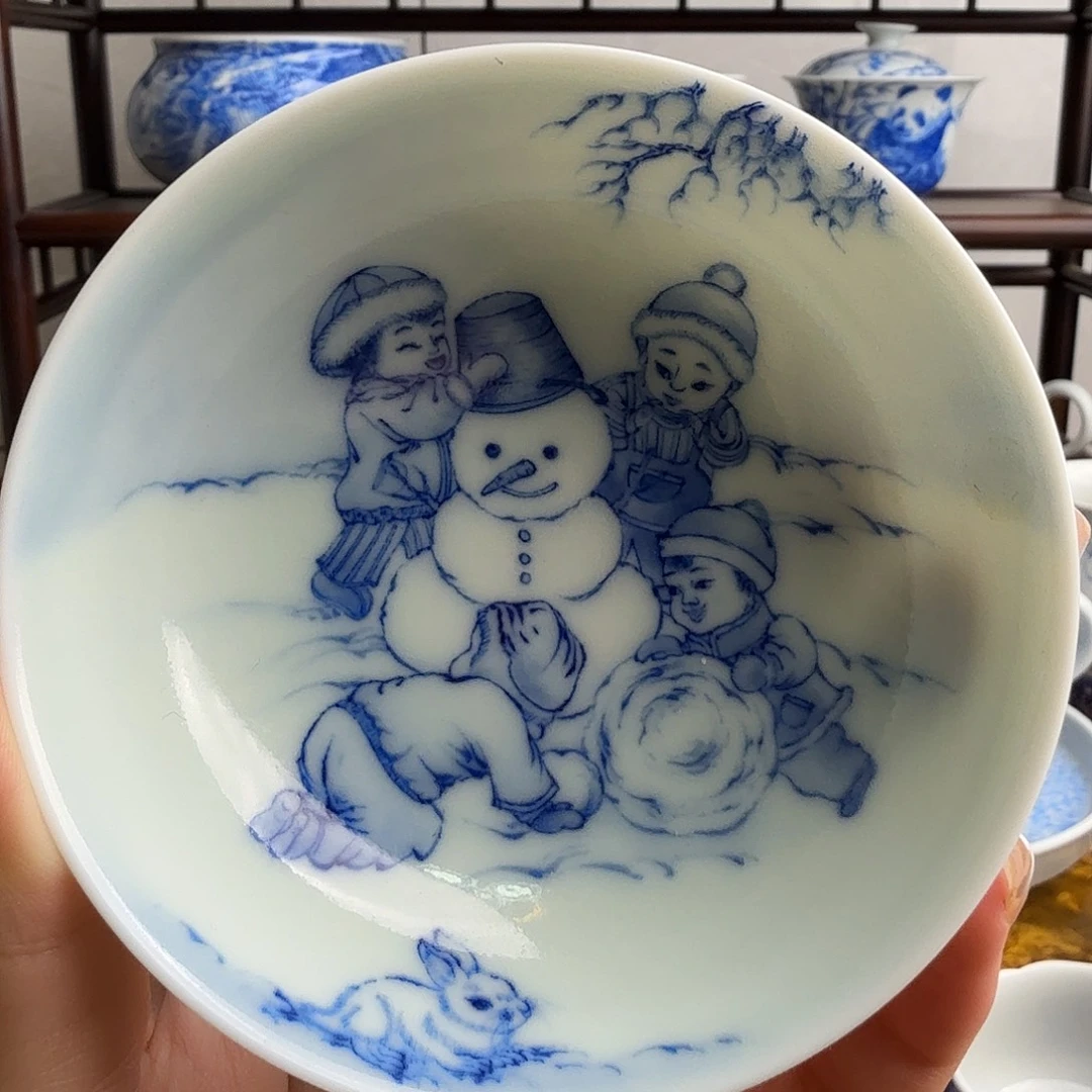 盉木。  童子普洱杯。
