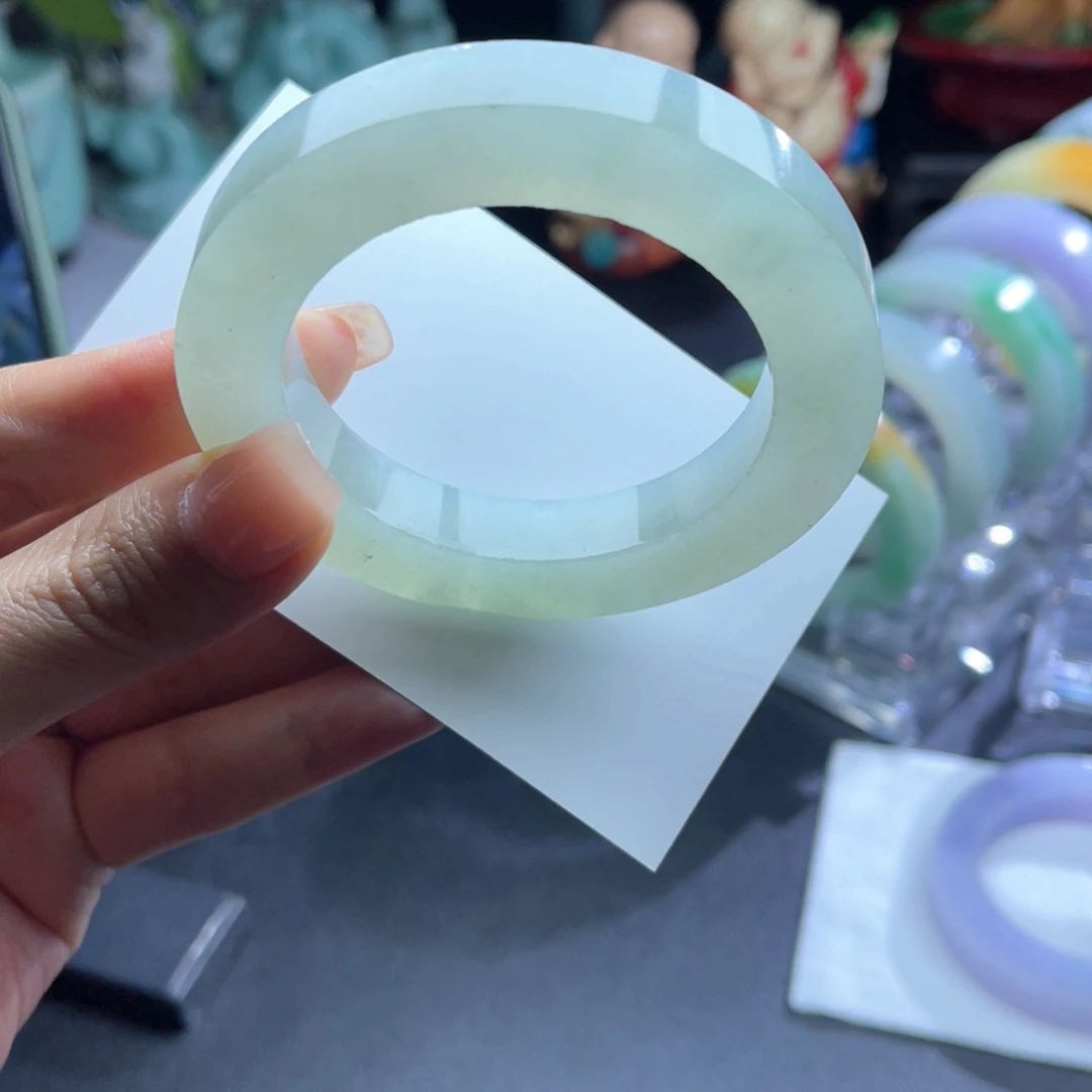 定制翡翠天然翡翠A货手镯未镶嵌