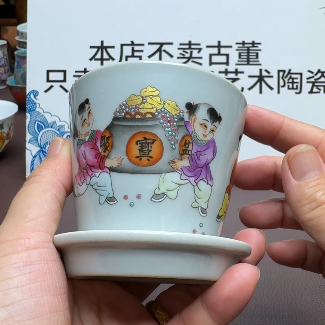 景德镇手工手绘展示