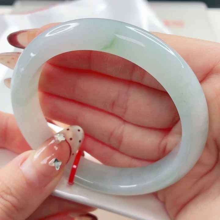 翡翠未镶嵌手镯56x871