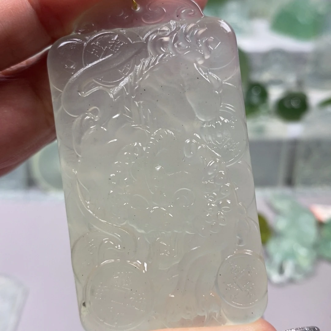 ***M未镶嵌蛇纹石玉颈饰