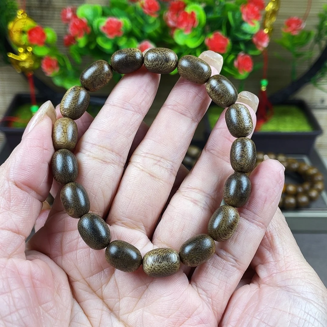 沉香手串越南芽庄白奇留疤