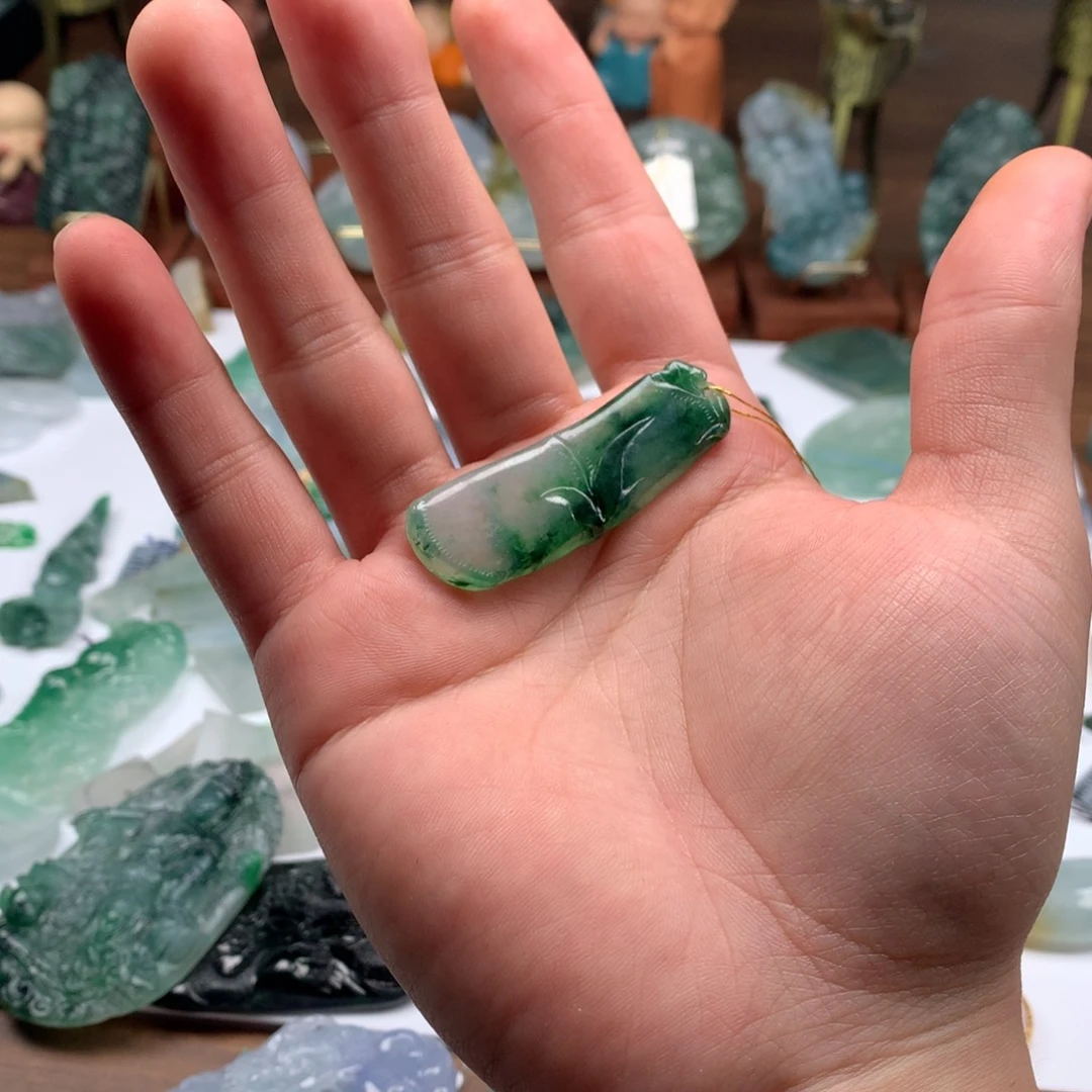 未镶嵌挂件翡翠23456