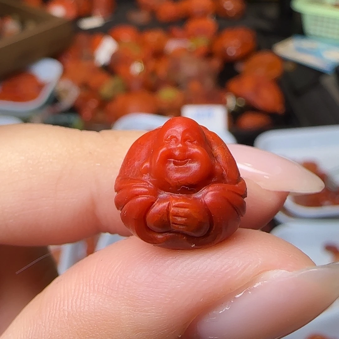 南红玛瑙未镶嵌吊坠(不含链)