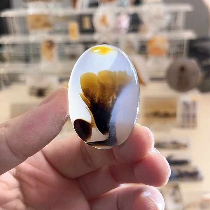 玛瑙/玉髓未镶嵌吊坠(不含链)