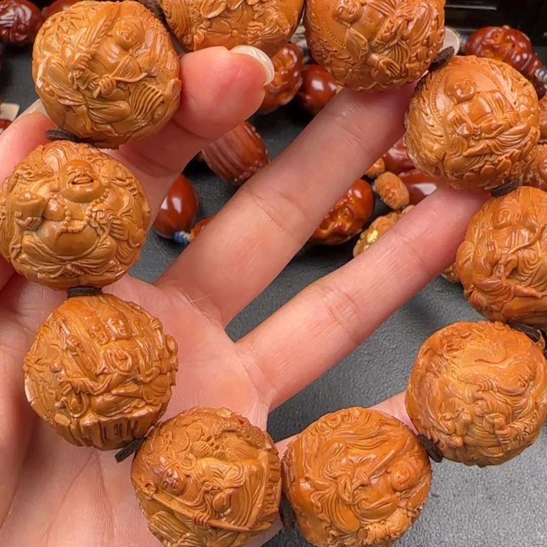 手串/手链橄榄核橄榄刀客2.9四花万佛