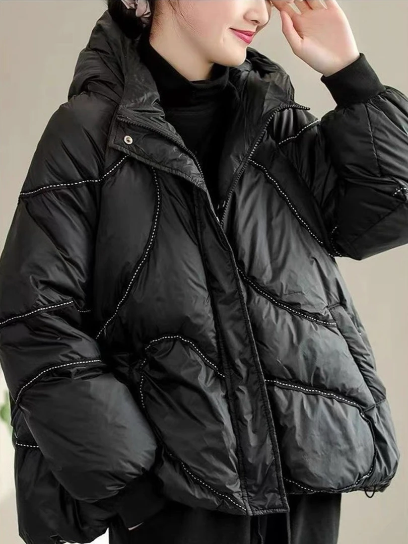 冬季新款韩版羽绒服短款立领文艺小个子女装时尚保暖宽松显瘦外套