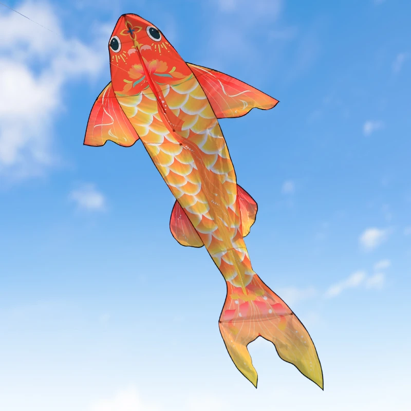 【青云风筝】潍坊风筝   鸿福锦鲤   颜色逼真 做工优良 耐玩易飞