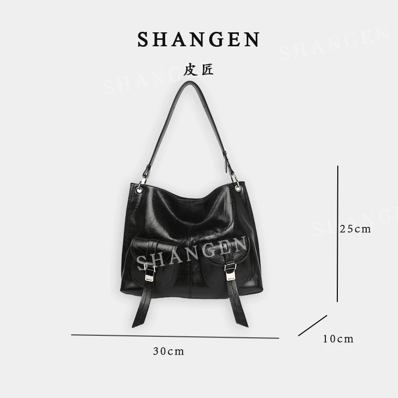 【南沙瑞熙】SKL-7329-黑色-轻奢时尚女士新款单肩斜挎包