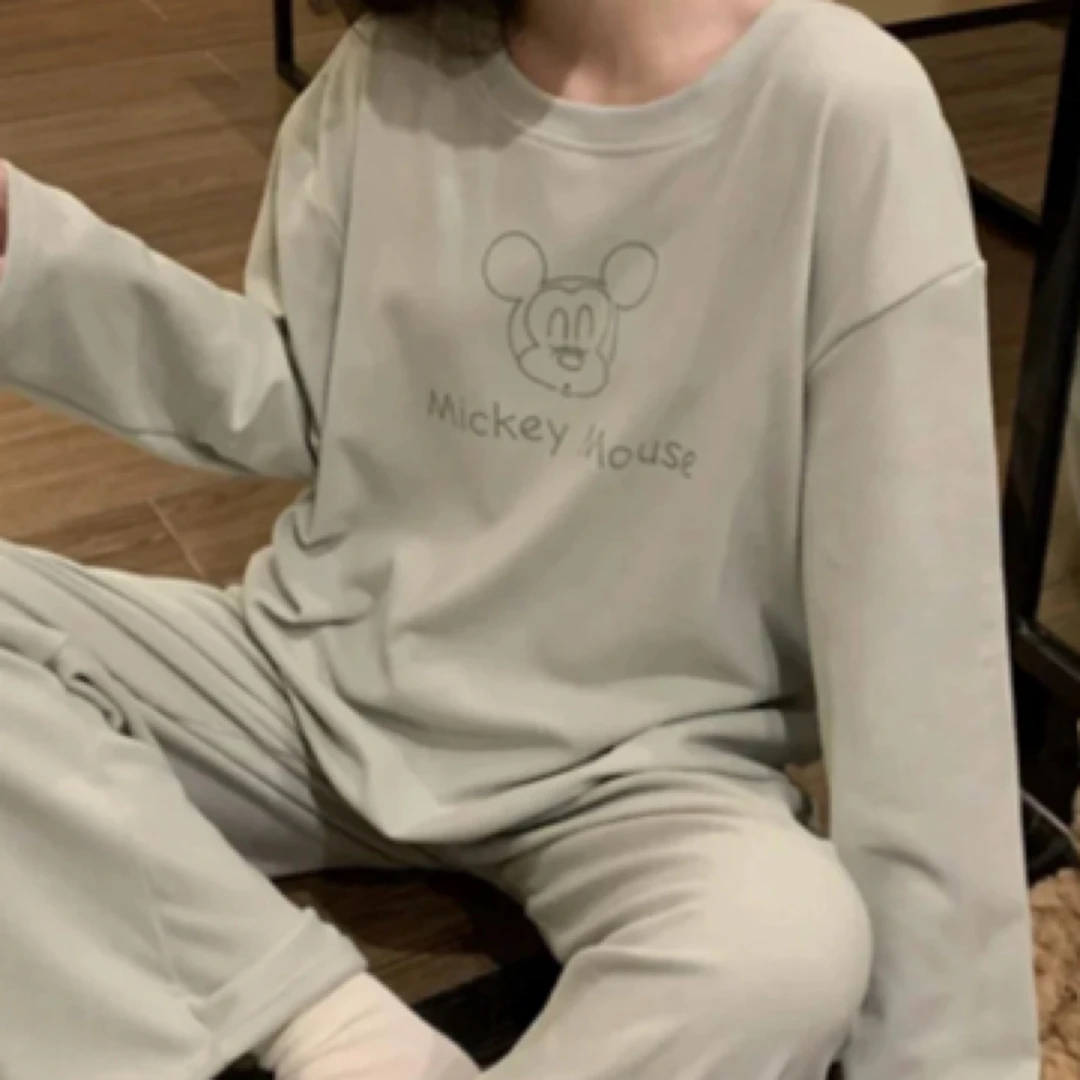 小艺家 冬款厚款德绒米奇睡衣