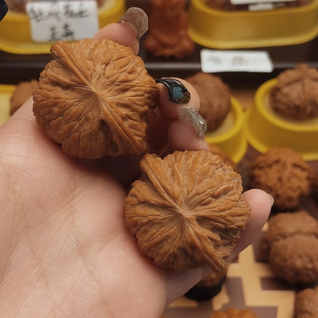 把件文玩核桃39全品蝴蝶磨