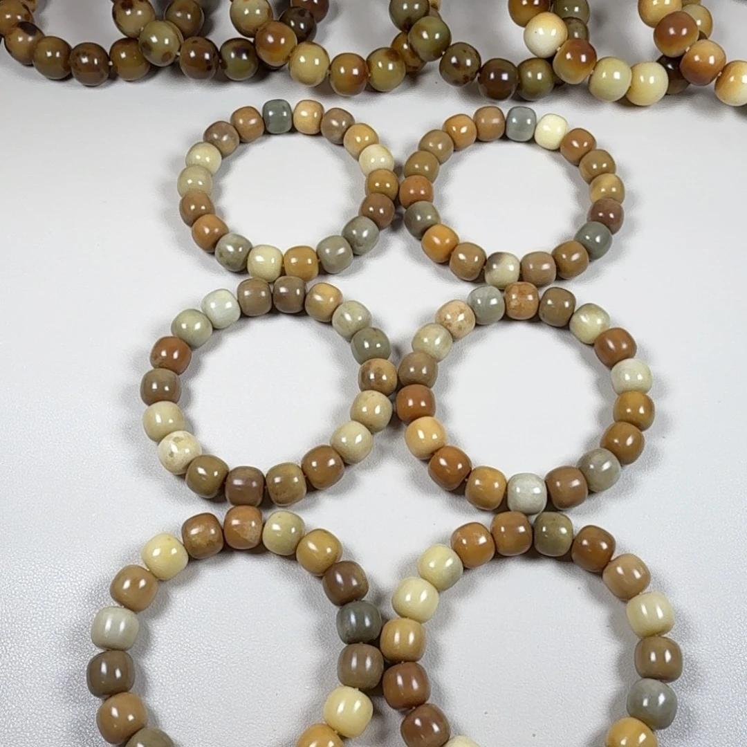 菩提根/象牙果手串猪油膏卡14 微瑕