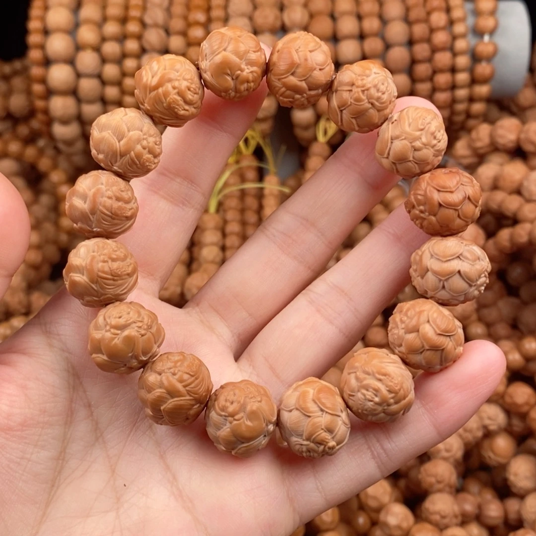 手串猴头核桃二等和合二仙