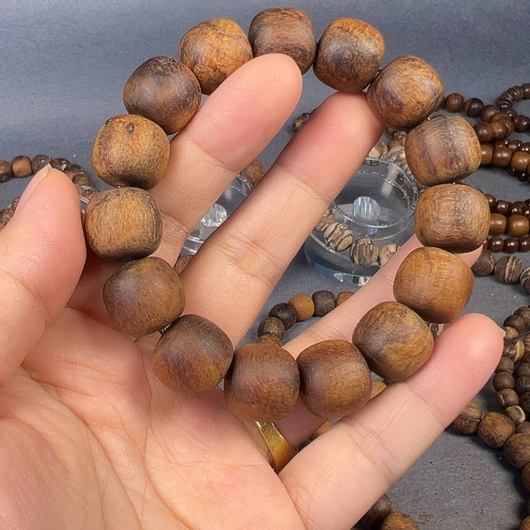 哟***滴贡木1516印贡粗抛黄红油