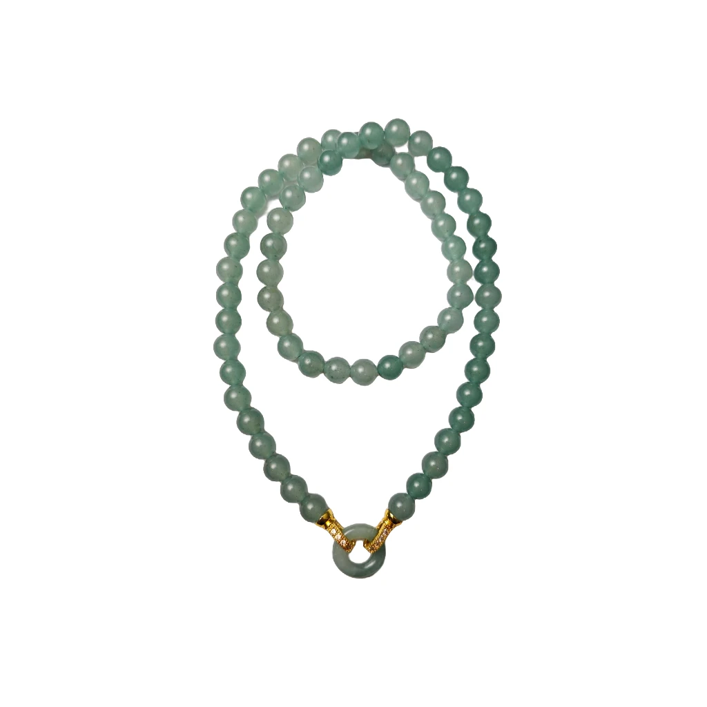 翡翠平安扣项链A28-616赠礼盒(多样性发其一)