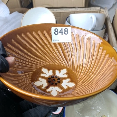 盘陶瓷制品满25拼单发货默认微瑕