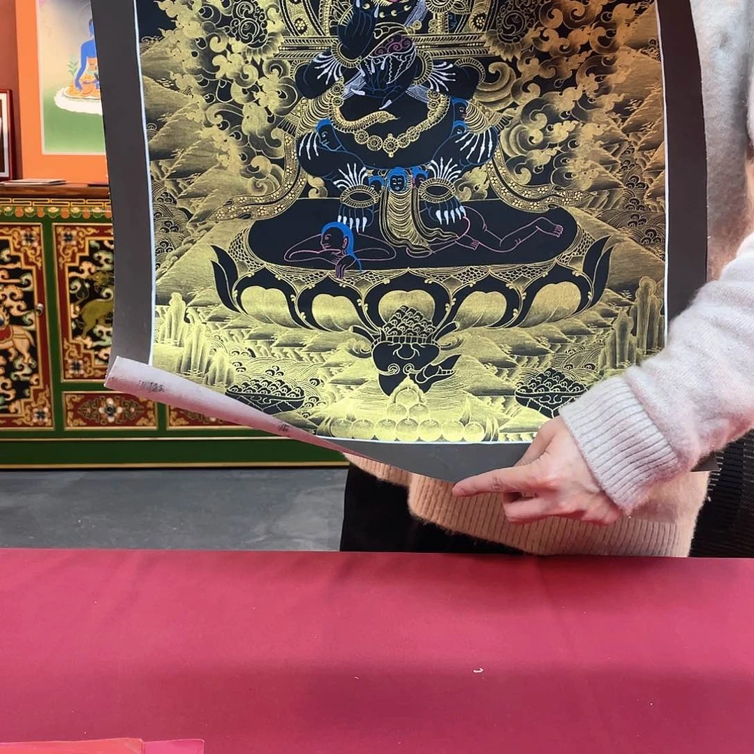 装裱画40×60宝账纯手绘