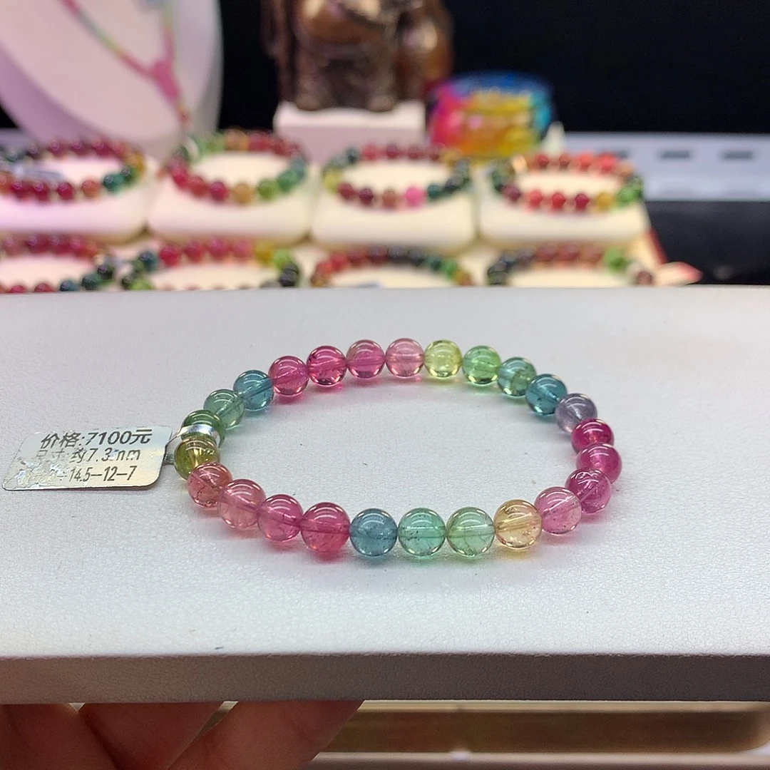 手串未镶嵌碧玺7.3/荧光人鱼姬。