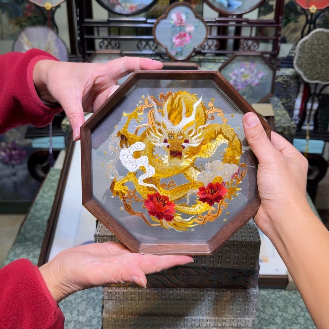 刺绣手工苏绣工艺制作技艺精湛
