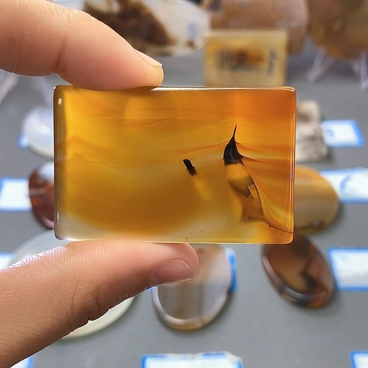 玛瑙/玉髓未镶嵌珠宝半成品