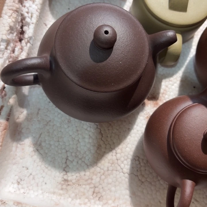 紫砂茶壶天青泥潘壶260cc