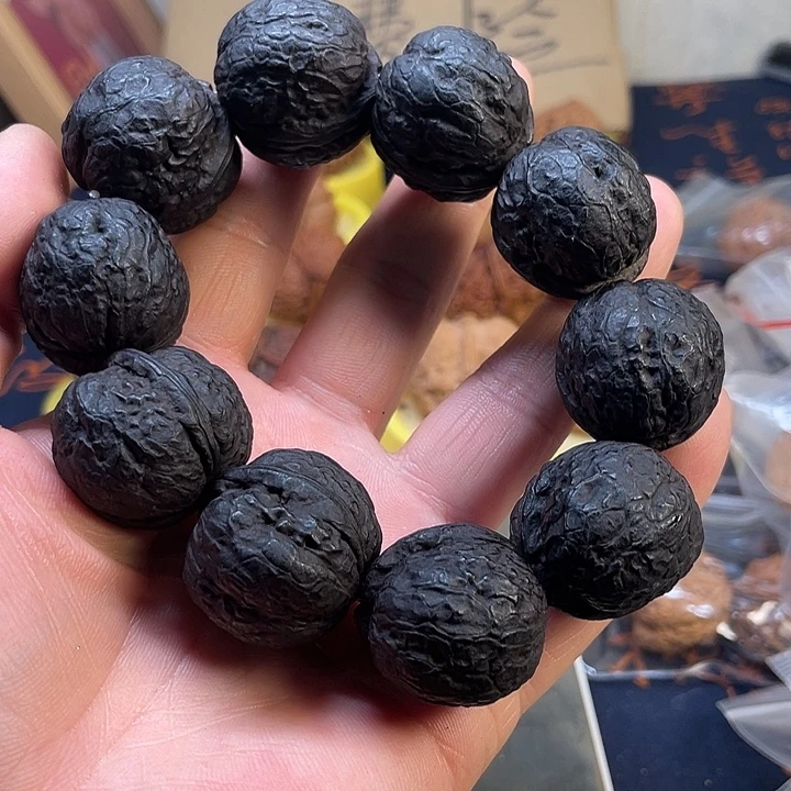 把件文玩核桃48粑粑蛋手持30