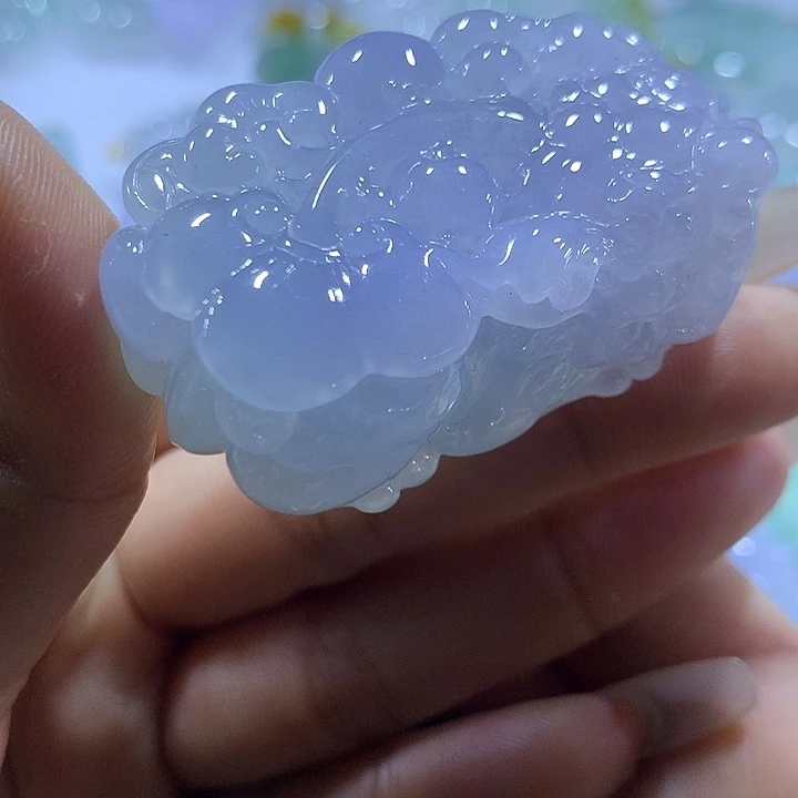 翡翠未镶嵌颈饰天然翡翠A货吊坠