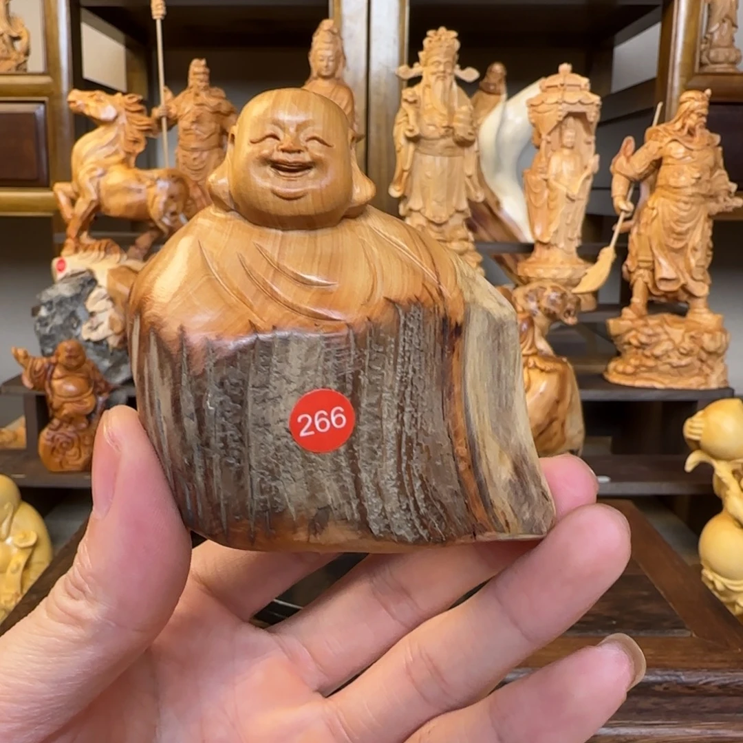 崖柏小木匠艺雕一物一拍
