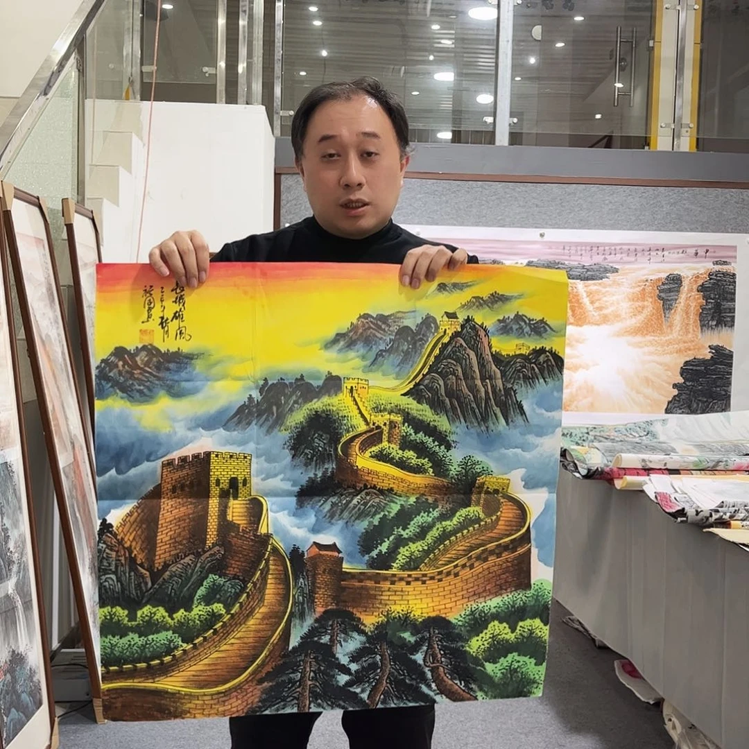 国画LT国画作品单幅任发微瑕