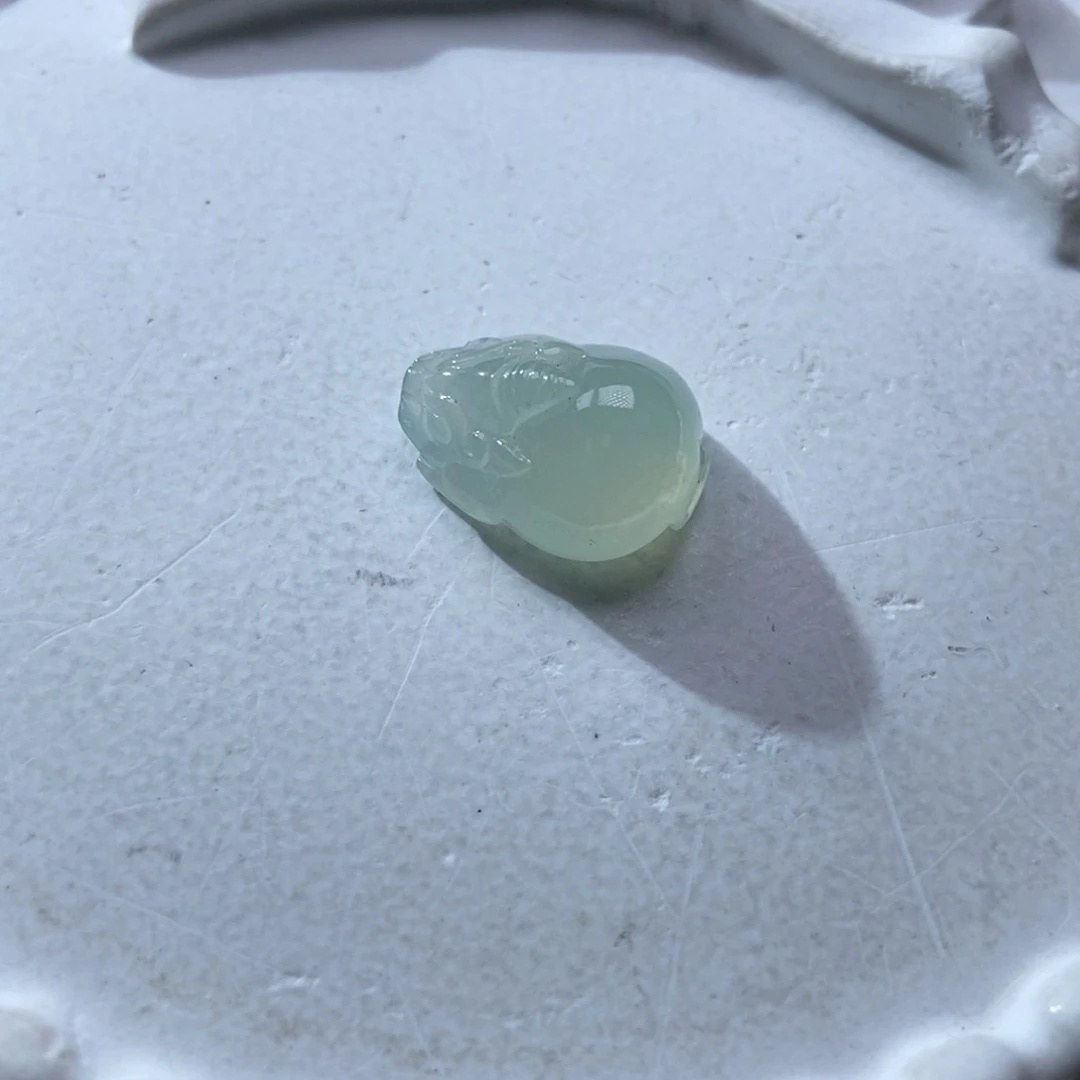 翡翠散珠翡翠三角金蟾