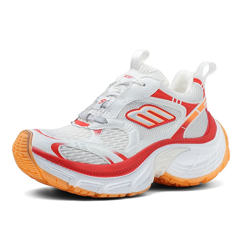 【老王】春季新款2025老爹鞋做旧厚底6xl休闲情侣鞋增高运动鞋时尚