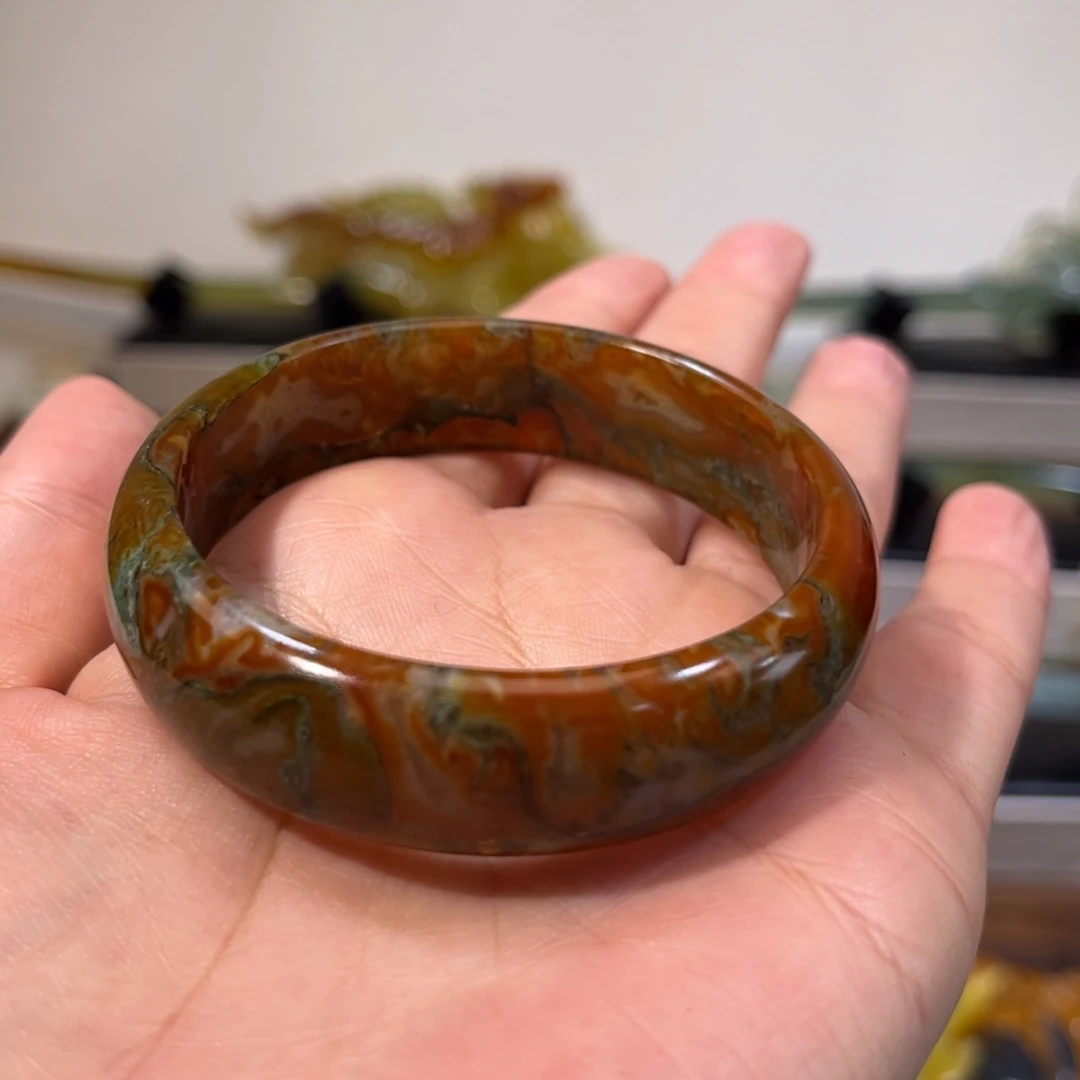 蛇纹石玉发簪合金青****o