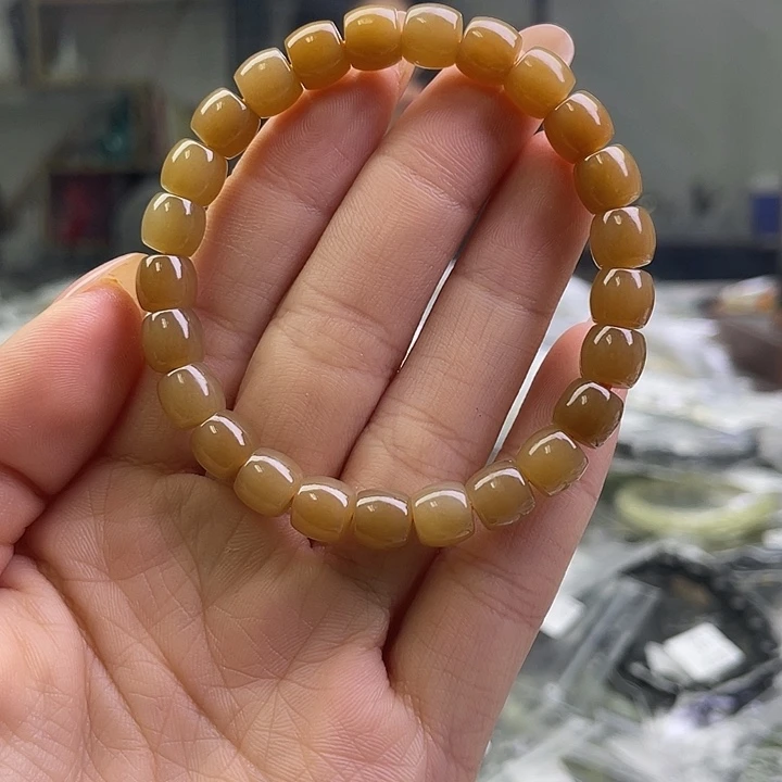 A***n和田玉未镶嵌手链