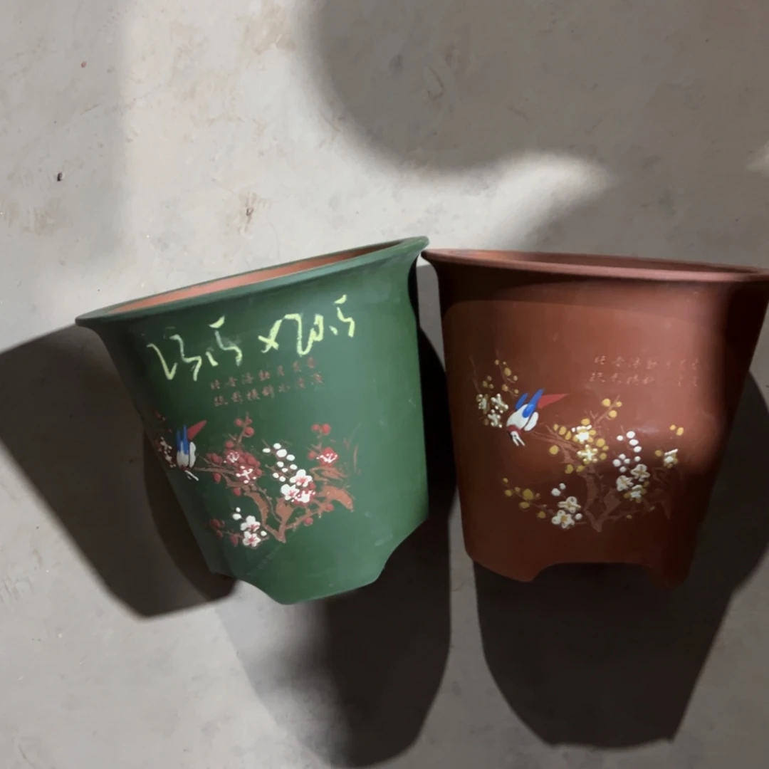 宜兴川阁紫砂花盆