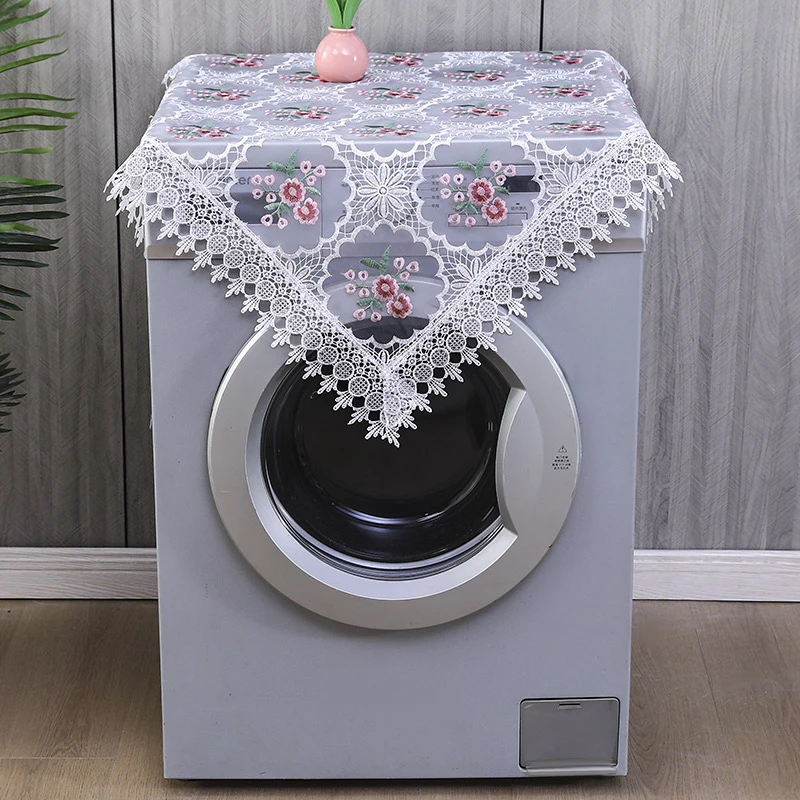 冰箱通用盖巾茶几床头柜防晒防尘罩布