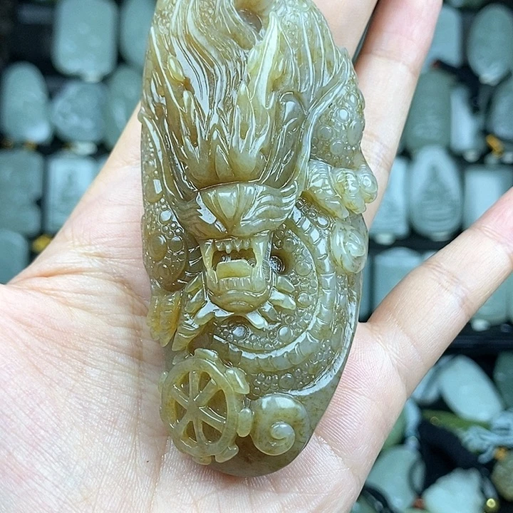 和田玉挂件未镶嵌