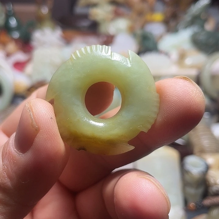 吊坠(不含链)未镶嵌和田玉（糖玉）