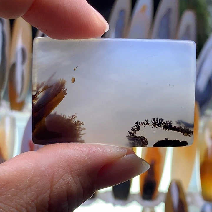 玛瑙/玉髓颈饰未镶嵌013