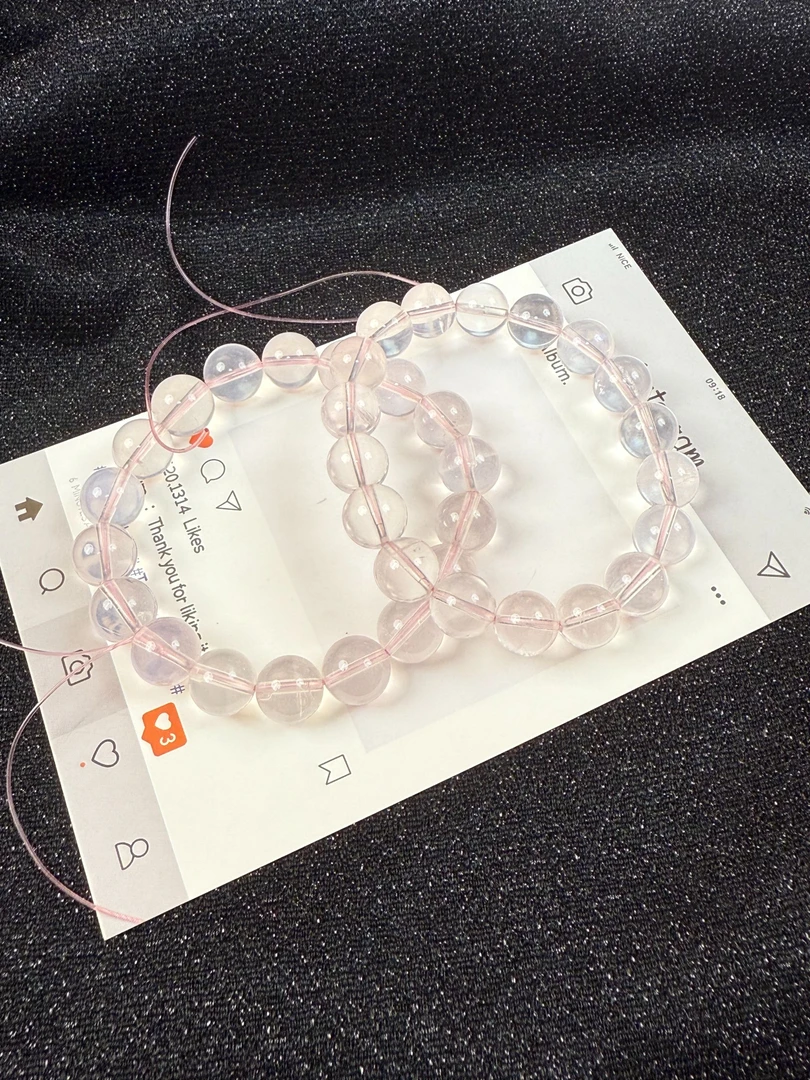 【悠山山珠宝】Y212高品莫桑比克星光粉