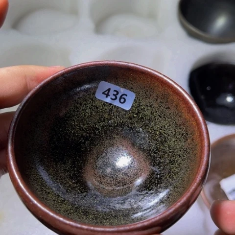 茶盏原矿原釉柴烧建盏
