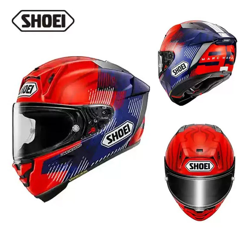 双十一日本SHOEI红蚂蚁X15摩托车头盔正品全盔招财猫巴塞罗那赛盔
