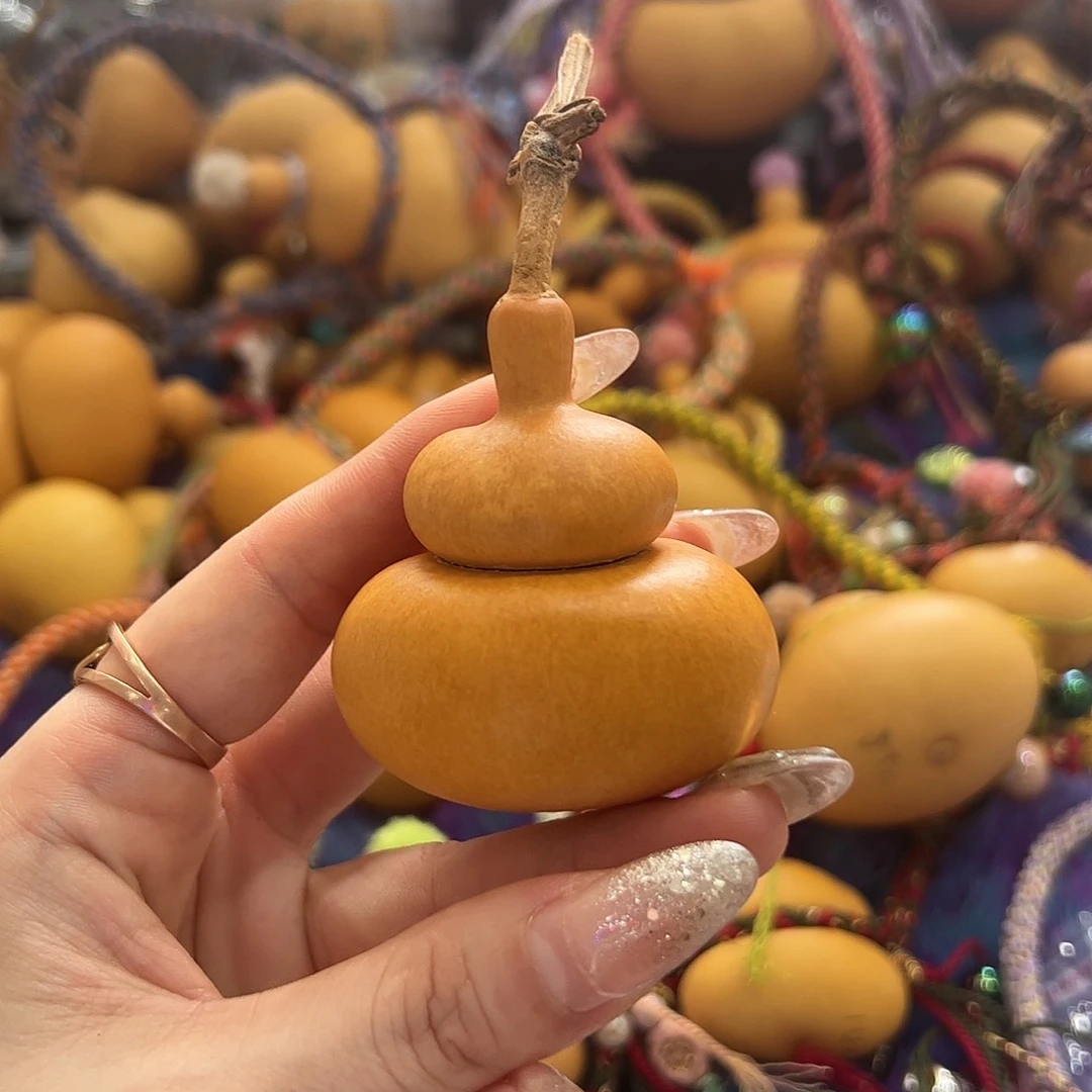 李*丫花叶钱袋子葫芦包挂葫芦