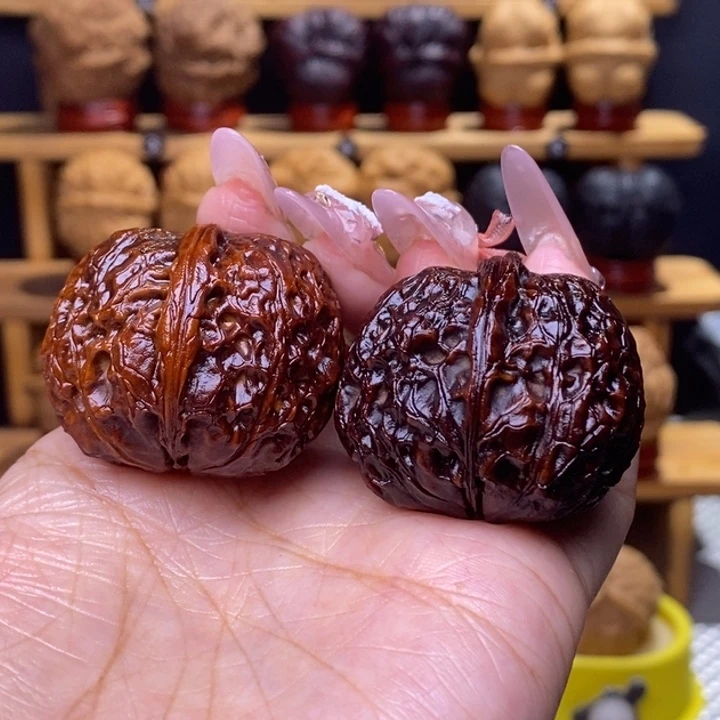 文玩核桃把件乌巢36号38尺