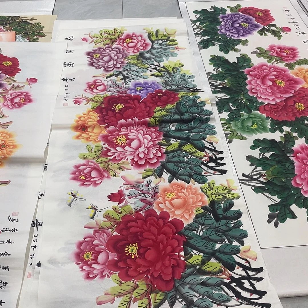 国画国画作品原稿小六尺横幅180✖️70福利